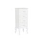 Cajonera Home ESPRIT Blanco Romántico 40 x 36 x 100 cm