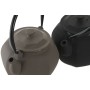 Théière Home ESPRIT Noir Beige Acier inoxydable Fer 780 ml (2 Unités)