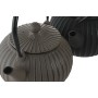 Tetera Home ESPRIT Negro Beige Acero Inoxidable Hierro 1 L (2 Unidades)