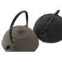 Tetera Home ESPRIT Negro Beige Acero Inoxidable Hierro 300 ml (2 Unidades)