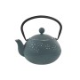 Théière Home ESPRIT Bleu Acier inoxydable Fer 800 ml
