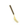 Cubertería Home ESPRIT Marrón Dorado Acero Inoxidable ABS 17 x 7 x 24 cm 20 Piezas