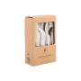Cubertería Home ESPRIT Plateado Acero Inoxidable 15 x 7 x 24 cm 16 Piezas