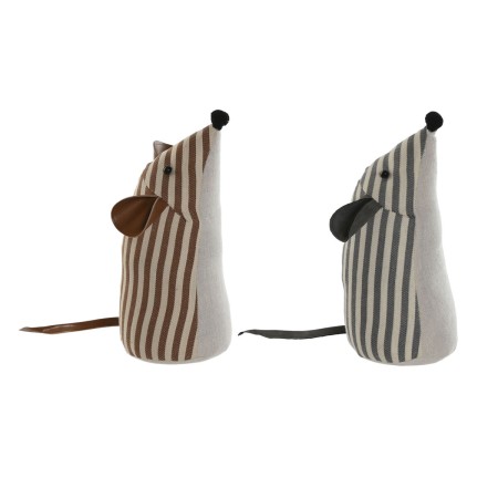 Sujetador de puerta Home ESPRIT Poliéster 13 x 13 x 26 cm (2 Unidades)