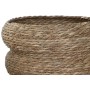 Cache-pot Home ESPRIT Marron Fibre Urbaine 42 x 42 x 39 cm (3 Pièces)