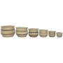 Cache-pot Home ESPRIT Marron Vert Fibre Arabe 44 x 44 x 33 cm (6 Unités)