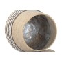 Cache-pot Home ESPRIT Marron Bicolore Fibre Urbaine 31 x 31 x 49 cm (3 Pièces)