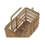 Panier à couverts DKD Home Decor Marron Fer 20 x 10 x 12 cm