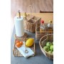 Panier à couverts DKD Home Decor Marron Fer 20 x 10 x 12 cm