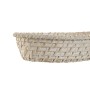 Set de basket Home ESPRIT Blanc Naturel Bambou Rotin 29 x 22 x 7 cm