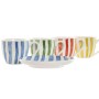 Jeu de 6 tasses avec plat Home ESPRIT Jaune Bleu Vert Corail Porcelaine 90 ml