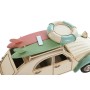 Figurine Décorative Home ESPRIT Bleu Vert Rose Vintage 28 x 11 x 11,5 cm (3 Unités)