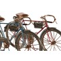 Figurine Décorative Home ESPRIT Bleu Rouge Bronze Vintage 28 x 6 x 15 cm (2 Unités)