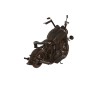 Figurine Décorative Home ESPRIT Bronze Vintage 32 x 14,5 x 19,5 cm