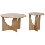 Jeu de 2 tables Home ESPRIT Naturel 75 x 75 x 45 cm