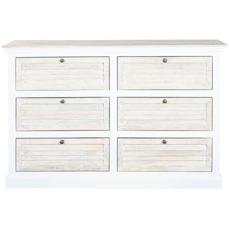 Cómoda Home ESPRIT Blanco Natural 150 x 40 x 100 cm