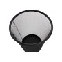 Corbeille à papier DKD Home Decor Grille Noir Métal (29,5 x 29,5 x 35 cm) (16 L)
