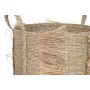 Juego de Cestas Home ESPRIT Natural Hierba marina Tropical (2 Piezas)