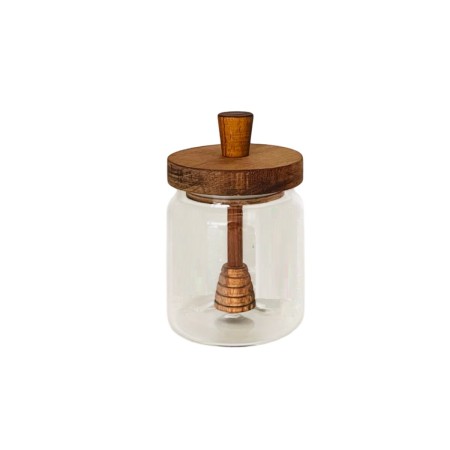 Bote Home ESPRIT Transparente Natural 500 ml