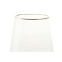 Verre à pied évasé de champagne et de cava Home ESPRIT Transparent Doré Verre 400 ml (6 Unités)