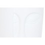 Cache-pot Home ESPRIT Blanc Magnésium Moderne Visage 33 x 33 x 72 cm