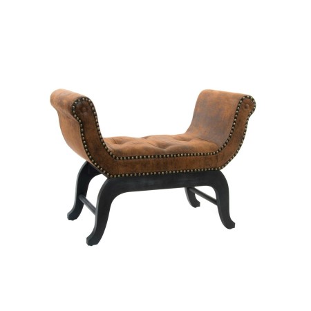 Banquette DKD Home Decor  Marron PU (90 x 41 x 67 cm)
