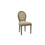 Chaise DKD Home Decor Beige Lin Bois d'hévéa (48 x 46 x 96 cm)