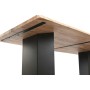 Mesa de Comedor Home ESPRIT Metal Madera de acacia 200 x 100 x 76 cm