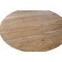 Mesa de Comedor Home ESPRIT Metal Acacia 130 x 130 x 76 cm