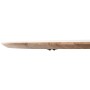 Mesa de Comedor Home ESPRIT Metal Acacia 130 x 130 x 76 cm