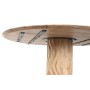 Mesa de Comedor Home ESPRIT Metal Acacia 130 x 130 x 76 cm