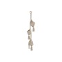 Cache-pot Home ESPRIT Coton Bois Urbaine 46 x 2 x 93 cm