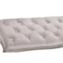 Coffre de Rangement DKD Home Decor Rose Polyester Bois d'hévéa (112 x 38 x 48 cm)