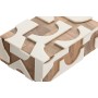 Caja-Joyero Home ESPRIT Negro Natural Resina Acacia 18 x 13 x 7,5 cm (2 Piezas)