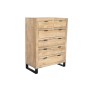 Cómoda Home ESPRIT Marrón 90 x 45 x 121 cm