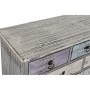 Caisson à Tiroirs DKD Home Decor Sapin Gris Blanc Crème DM (100 x 37 x 85,5 cm)