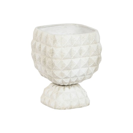 Macetero Home ESPRIT Arcilla Fibra Moderno 32 x 32 x 40 cm