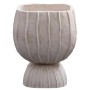 Cache-pot Home ESPRIT Argile Fibre Moderne 35 x 35 x 45 cm