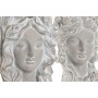Cache-pot Home ESPRIT Gris Ciment chica 21 x 18 x 28 cm (2 Unités)