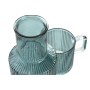 Bouteille d'eau Home ESPRIT Bleu Vert Verre 1 L (2 Unités)