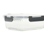 Fiambrera Home ESPRIT Transparente Polipropileno Vidrio de Borosilicato 1,5 L