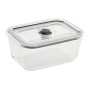 Fiambrera Home ESPRIT Transparente Polipropileno Vidrio de Borosilicato 800 ml