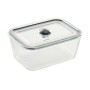Fiambrera Home ESPRIT Transparente Polipropileno Vidrio de Borosilicato 1,5 L