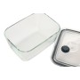 Fiambrera Home ESPRIT Transparente Polipropileno Vidrio de Borosilicato 1,5 L