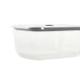 Fiambrera Home ESPRIT Transparente Polipropileno Vidrio de Borosilicato 1,5 L