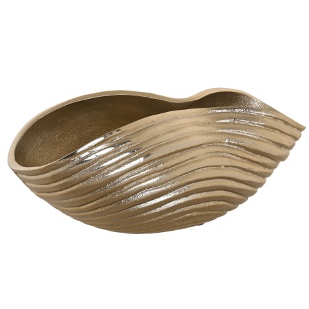 Centre de Table Home ESPRIT Doré Abstrait Moderne 30 x 16 x 14 cm
