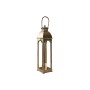 Farol Home ESPRIT Dorado Aluminio Cristal Vintage 17 x 17 x 78 cm