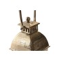 Farol Home ESPRIT Dorado Aluminio Cristal Vintage 17 x 17 x 59 cm