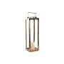 Farol Home ESPRIT Dorado Aluminio Cristal Moderno 20 x 20 x 74 cm