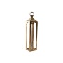Farol Home ESPRIT Dorado Aluminio Cristal Árabe 14 x 14 x 65 cm